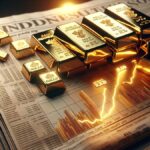 Ilustrasi emas batangan Antam yang menunjukkan tren kenaikan harga emas hari ini