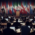 Konferensi pers ketika Iran tolak proposal damai AS di panggung diplomasi internasional