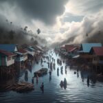 Banjir Donggala merendam ratusan rumah dan fasilitas umum di Sulawesi Tengah