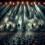 For Revenge membawakan lirik lagu Penyangkalan secara live di panggung festival musik