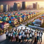 Ilustrasi warga Jakarta mendapatkan manfaat Pengurangan PBB-P2 2026 di lingkungan perumahan