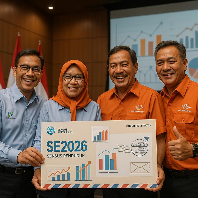 Sensus Ekonomi 2026: 7 Fakta Luar Biasa di Balik Sampul Edisi Khusus BPS-Pos
