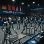 Kompetisi robot humanoid internasional di Beijing dengan deretan robot canggih